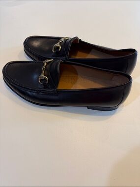 Todd Snyder Yuketen Moc Ischia Black Leather Horsebit Loafer Sz 10.5. Bag6